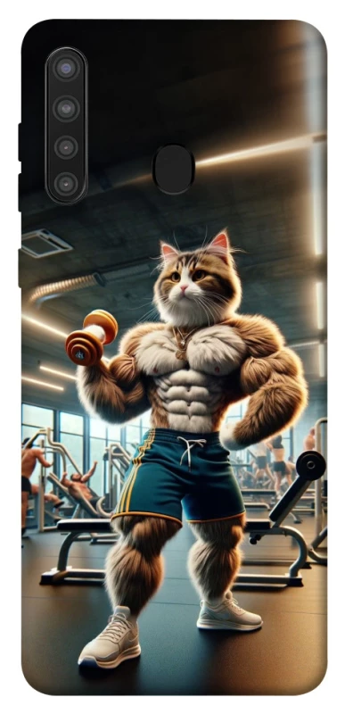 Чохол на Samsung Galaxy A21 Кіт качок фото 1 з 1