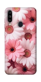 Чехол на ZTE Blade A7 (2020) Розовые цветы v2 фото 1 из 1