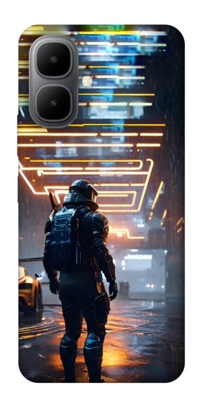 Чохол на Infinix Smart 10 Cyber character фото 1 з 1