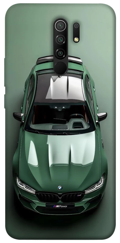 Чехол на Xiaomi Redmi 9 BMW green фото 1 из 1