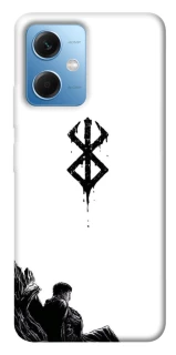 Чохол на Xiaomi Redmi Note 12 5G berserk white фото 1 з 1