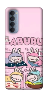 Чехол на Oppo Reno 4 Pro Labubu Dreams Collage фото 1 из 1