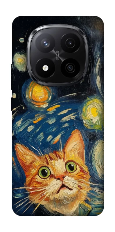 Чехол на Xiaomi Redmi Note 14 Pro+ 5G paint cat фото 1 из 1