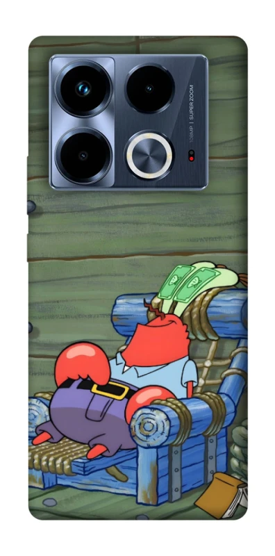 Чехол на Infinix Note 40 4G Mr.Krabs фото 1 из 1