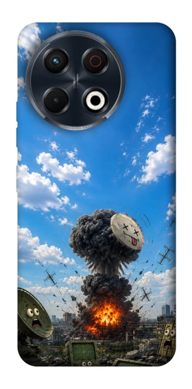 Чохол на TECNO Spark 30 Pro (KL7) Moscow never sleeps ver.6 фото 1 з 1