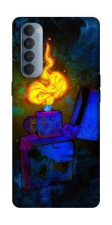 Чехол на Oppo Reno 4 Pro Зажигалка фото 1 из 1
