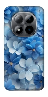 Чехол на Xiaomi Redmi Note 15 Pro 5G Синие цветы фото 1 из 1