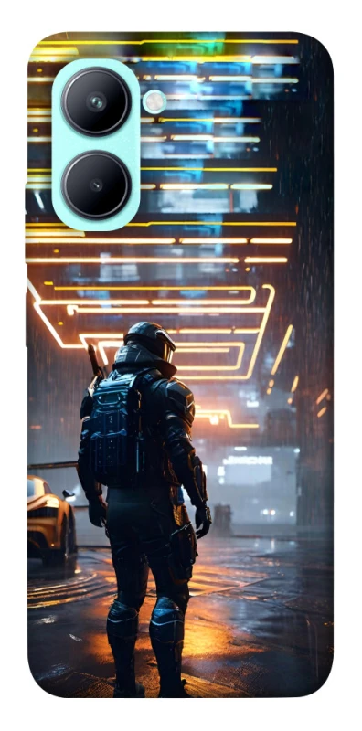 Чехол на Realme C33 Cyber character фото 1 из 1