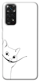 Чехол на Xiaomi Redmi Note 11 (Global) / Note 11S Кот Дали фото 1 из 1