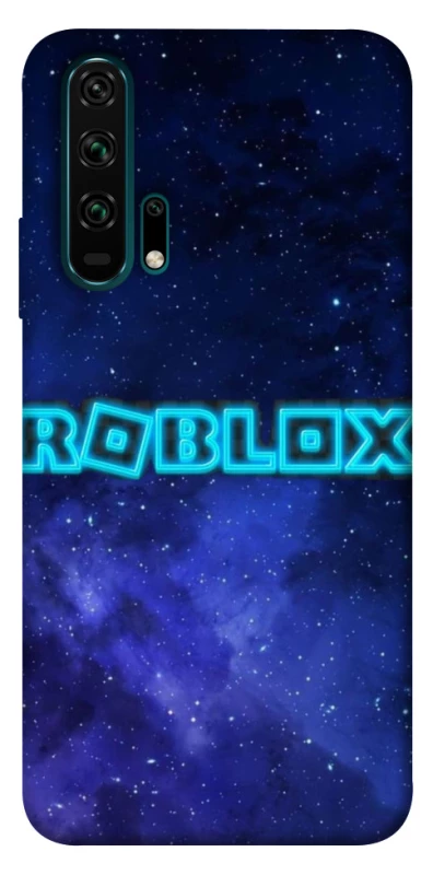 Чохол на Huawei Honor 20 Pro Roblox Space Logo Blue фото 1 з 1