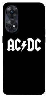 Чохол на Oppo Reno 8T 4G AC/DC logo фото 1 з 1