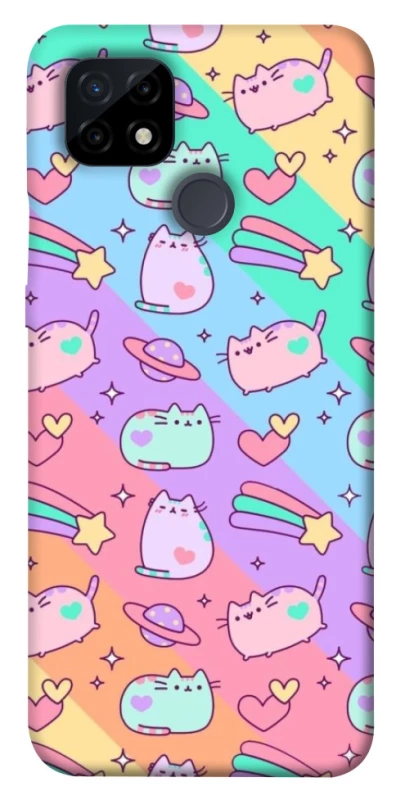 Чехол на Realme C21 Cat Cute фото 1 из 1