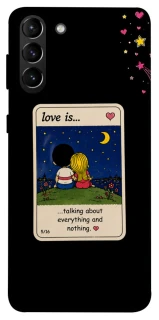 Чехол на Samsung Galaxy S21+ Love is ver.6 фото 1 из 1