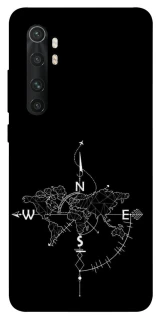 Чехол на Xiaomi Mi Note 10 Lite Travel Map фото 1 из 1