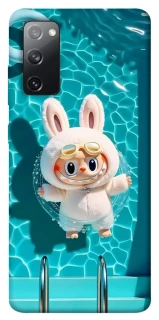 Чохол на Samsung Galaxy S20 FE Labubu in the pool ver.2 фото 1 з 1