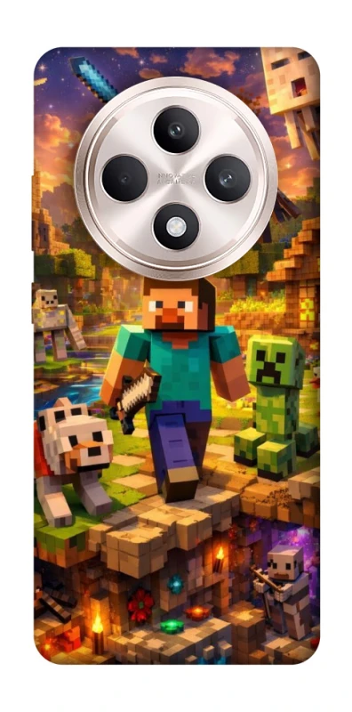 Чохол на Oppo Reno 12 F 4G/5G Minecraft v6 фото 1 з 1