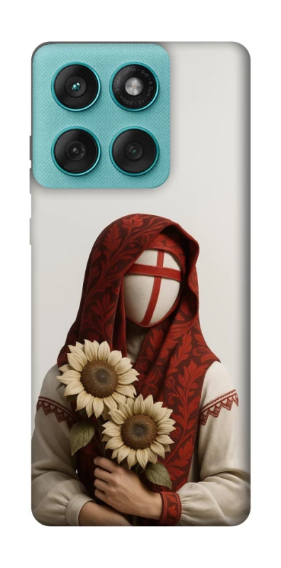 Чехол на Motorola Edge 60 Fusion Мотанка благополучия 3D фото 1 из 1