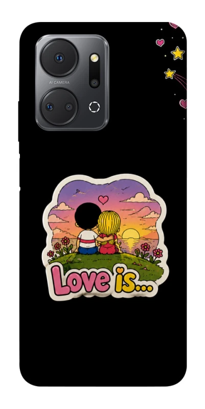 Чохол на Huawei Honor X7a Love is ver.5 фото 1 з 1