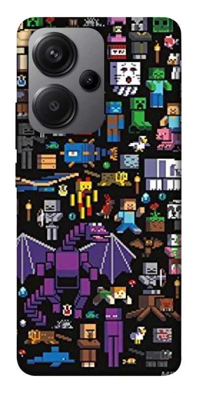 Чохол на Xiaomi Redmi Note 13 Pro+ Minecraft v5 фото 1 з 1