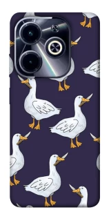 Чехол на Infinix Hot 40i Гуси с претензией фото 1 из 1