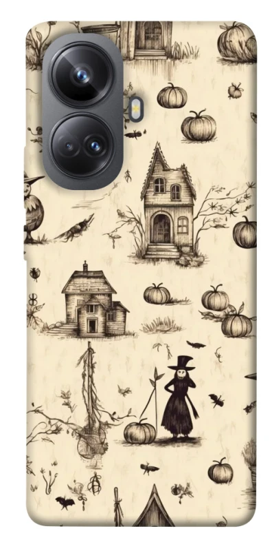 Чохол на Realme 10 Pro+ Halloween aesthetic ver.1 фото 1 з 1