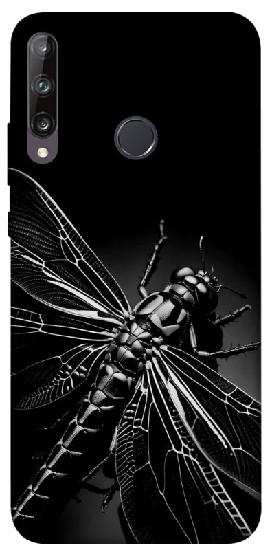 Чехол на Huawei P40 Lite E Black dragonfly фото 1 из 1