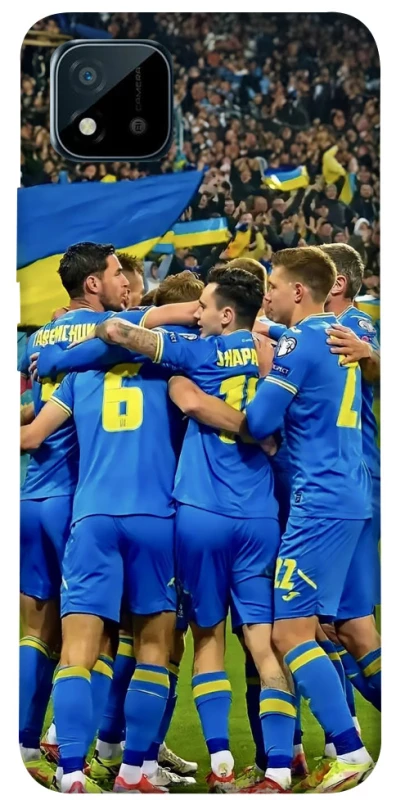Чехол на Realme C11 (2021) Сборная Украины v3 фото 1 из 1