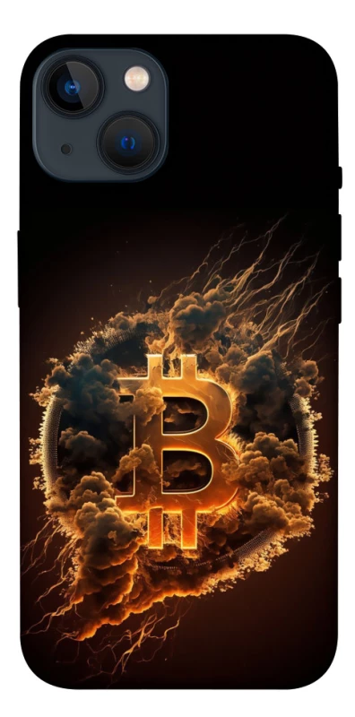 Чехол на Apple iPhone 13 (6.1") Smoky Bitcoin фото 1 из 1