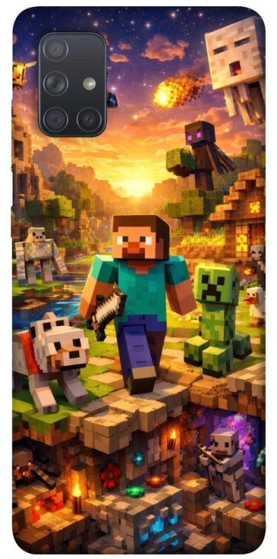 Чохол на Samsung Galaxy A71 Minecraft v6 фото 1 з 1