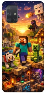 Чохол на Samsung Galaxy A71 Minecraft v6 фото 1 з 1