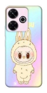 Чехол на Xiaomi Redmi 13 4G Fluffy Rainbow Labubu фото 1 из 1