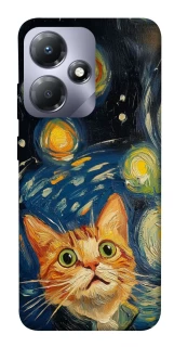 Чохол на Infinix Hot 30i paint cat фото 1 з 1