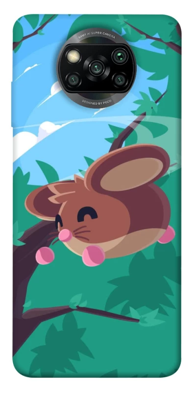 Чохол на Xiaomi Poco X3 NFC / Poco X3 Pro Adopt Me Forest Mouse Jump фото 1 з 1
