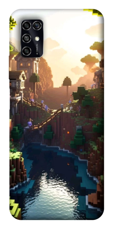 Чохол на ZTE Blade V2020 Smart Minecraft sunset фото 1 з 1