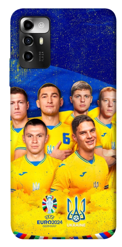 Чохол на ZTE Blade A72 Збірна України v2 фото 1 з 1