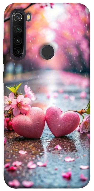Чехол на Xiaomi Redmi Note 8T Pink heart фото 1 из 1