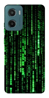 Чохол на Motorola Moto G06 Matrix Code фото 1 Чохол на Motorola Moto G06 Matrix Code фото 1 з 1