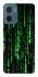 Чохол на Motorola Moto G06 Matrix Code фото 1 Чохол на Motorola Moto G06 Matrix Code фото 1 з 1