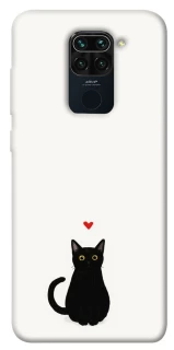 Чохол на Xiaomi Redmi Note 9 / Redmi 10X cat in love фото 1 Чохол на Xiaomi Redmi Note 9 / Redmi 10X cat in love фото 1 з 1