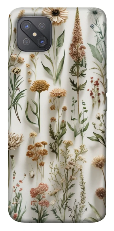 Чохол на Oppo A92s Floral design ver.2 фото 1 з 1