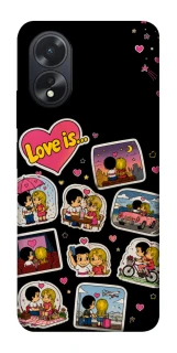 Чохол на Oppo A18 Love is ver.3 фото 1 з 1