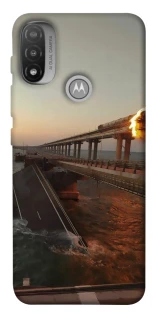 Чохол на Motorola Moto E20 Кримський міст втомився фото 1 з 1