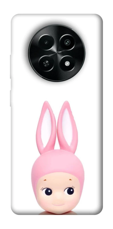 Чохол на Realme Narzo 70x Minimal Bunny Peek фото 1 з 1