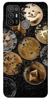 Чехол на ZTE Blade A52 Many coins v2 фото 1 из 1