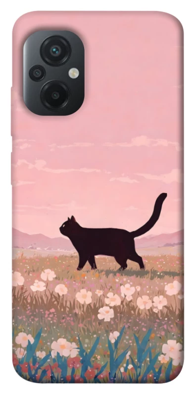 Чохол на Xiaomi Poco M5 cat on a field фото 1 з 1