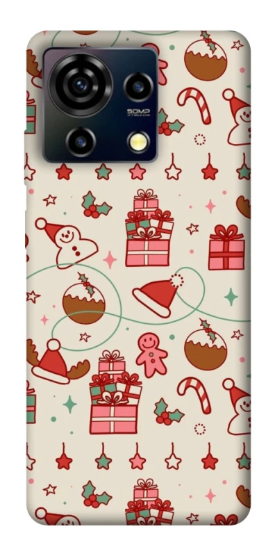 Чохол на ZTE Blade V50 Vita Новорічний v14 фото 1 з 1