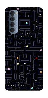 Чохол на Oppo Reno 4 Pro Pacman фото 1 Чохол на Oppo Reno 4 Pro Pacman фото 1 з 1