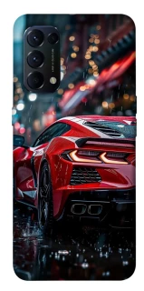 Чехол на Oppo Reno 5 4G Red sports car фото 1 из 1