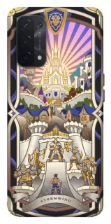 Чехол на Oppo A54 5G / A74 5G WOW forever stormwind фото 1 из 1
