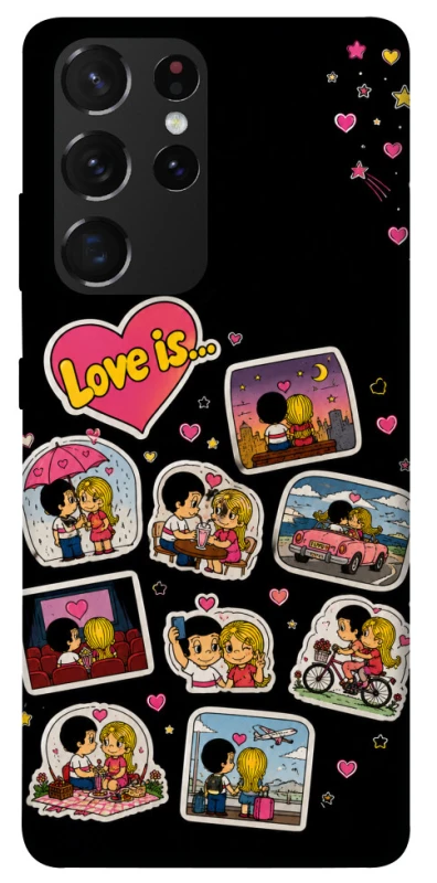 Чохол на Samsung Galaxy S21 Ultra Love is ver.3 фото 1 з 1